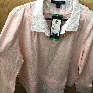 Brand new long sleeve with collar blouse